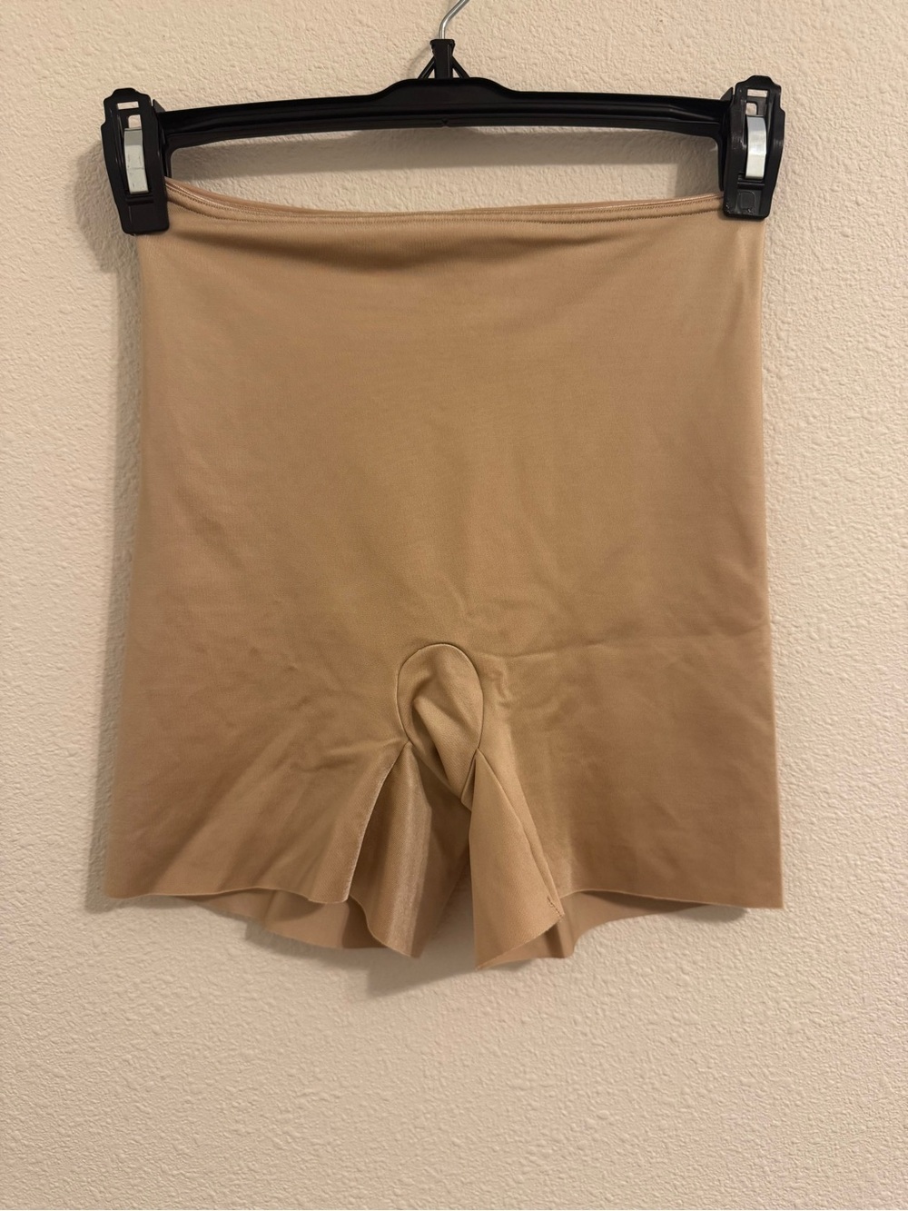 SPANX High Waisted Shapewear Shorts Nude Beige Size M